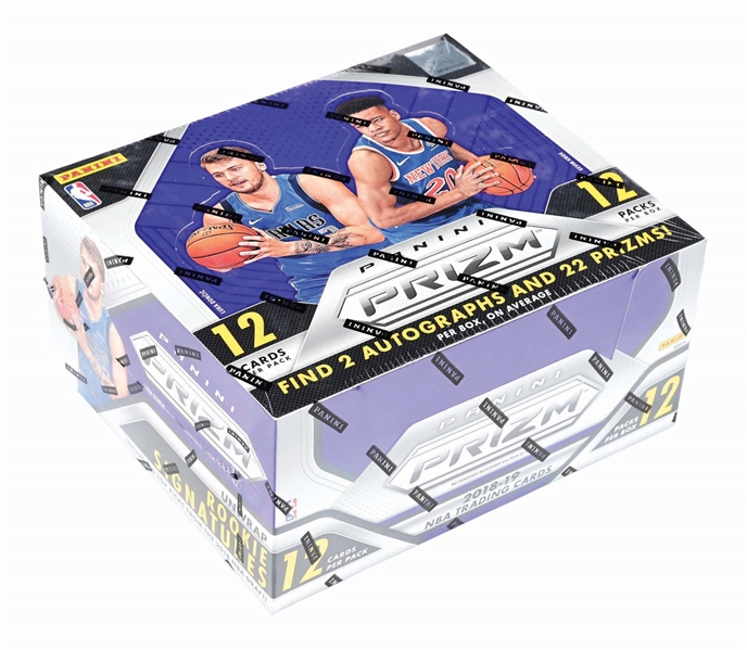 2018-19 PANINI PRIZM 12 BASKETBALL CARDS PACK BOX