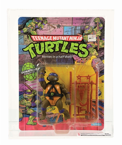 1988 PLAYMATES TEENAGE MUTANT NINJA TURTLES DONATELLO CSA 80