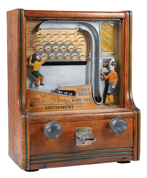 BAKER NOVELTY CO. KICKER CATCHER COUNTER GAME