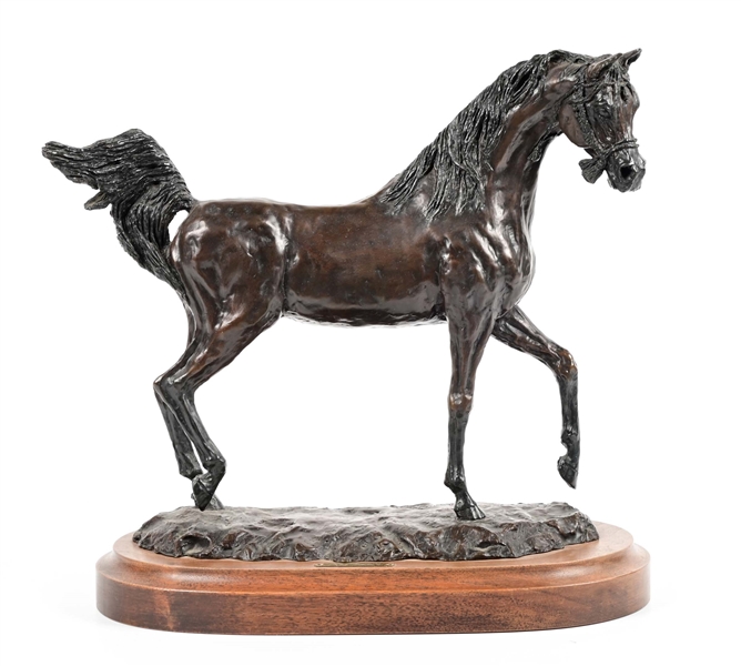 RICK AUGUSTINE HORSE BRONZE. 