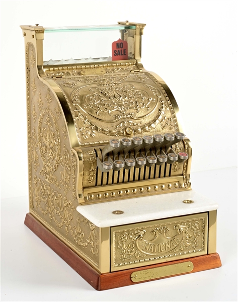 NATIONAL CASH REGISTER CO. CASH REGISTER SERIAL NO. 10375.