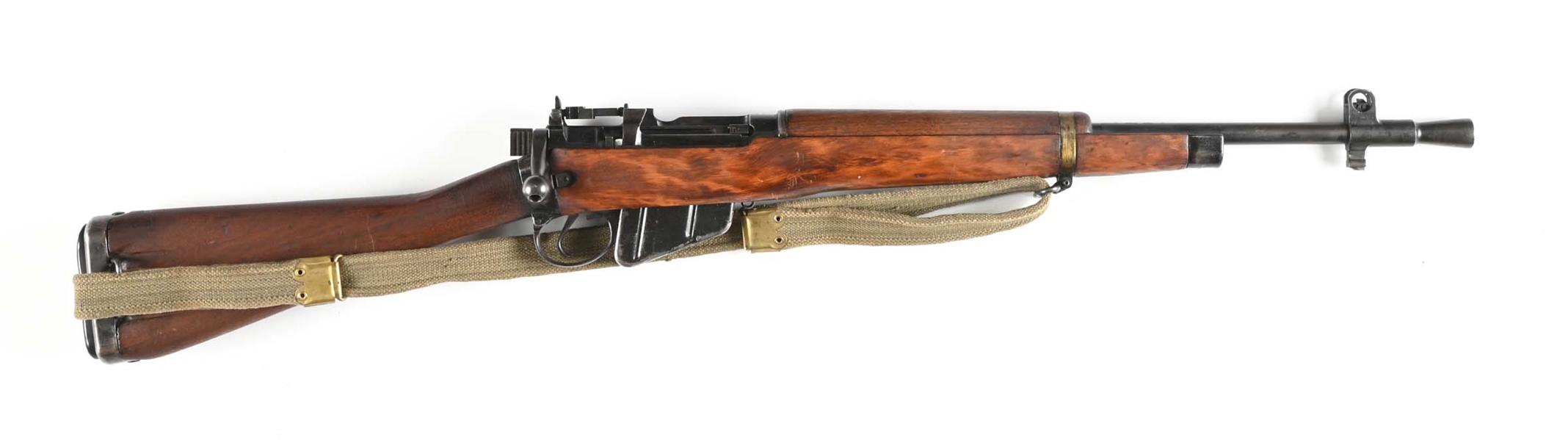 (C) FAZAKERLEY NO. 5 MK 1 JUNGLE CARBINE BOLT ACTION RIFLE.