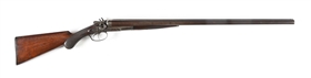 (A) REMINGTON MODEL 1889 SIDE BY SIDE 12 GAUGE SHOTGUN.