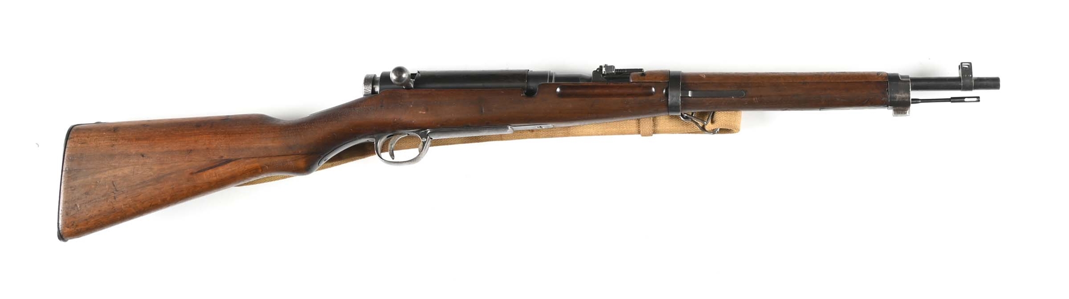 (C) ARISAKA TYPE 38 BOLT ACTION CARBINE.