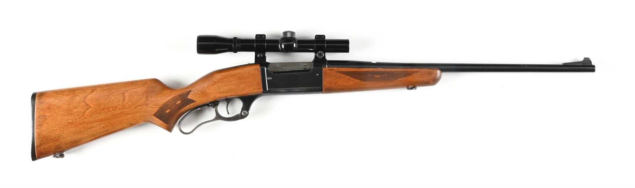 (C) SAVAGE MODEL 99E LEVER ACTION RIFLE IN .308 WINCHESTER.