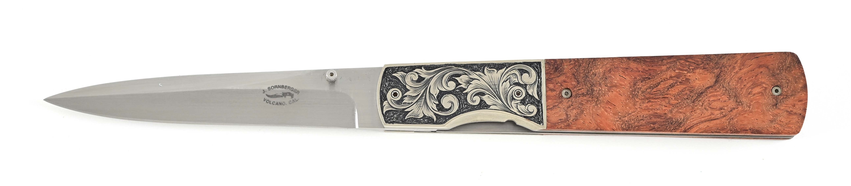 JIM SORNBERGER CUSTOM FOLDER. #1559