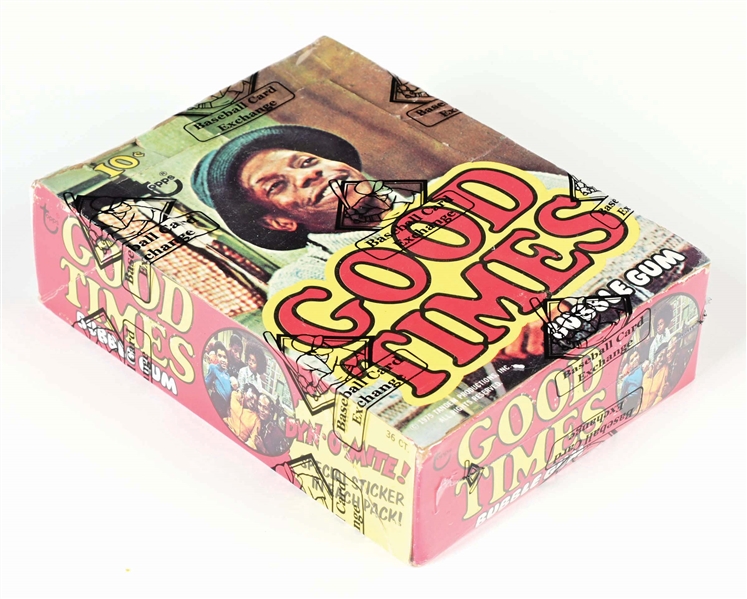 1975 TOPPS GOOD TIMES UNOPENED WAX BOX