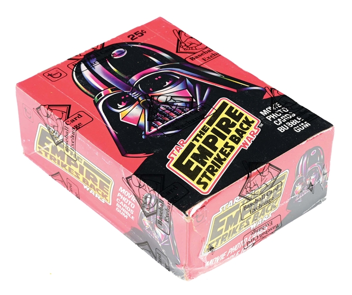 1980 TOPPS EMPIRE STRIKES BACK SERIES 1 WAX BOX