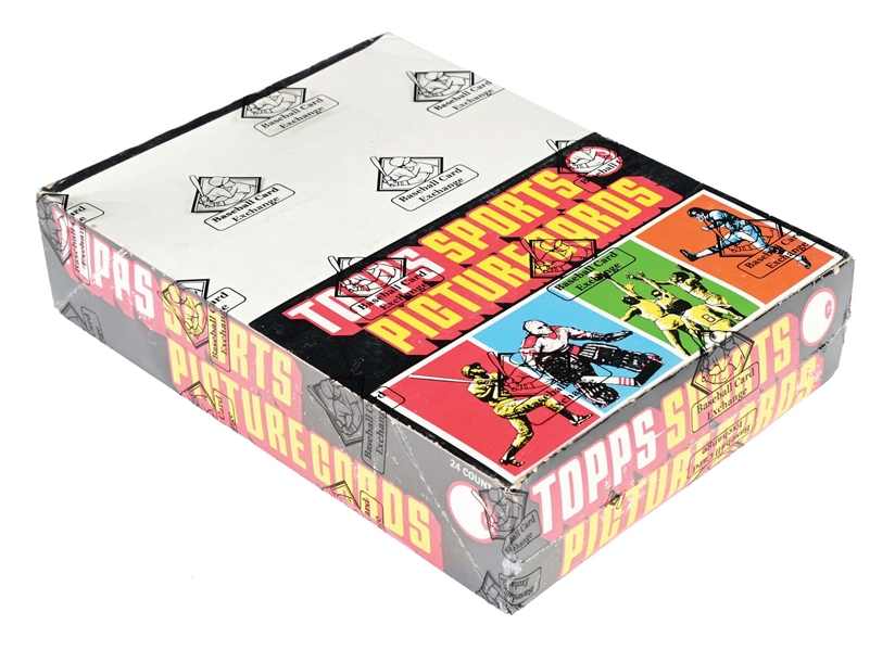 1977 TOPPS FOOTBALL UNOPENED RACK BOX