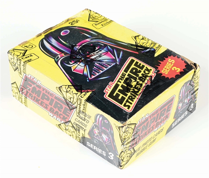 1980 TOPPS EMPIRE STRIKES BACK UNOPENED SERIES 3 WAX BOX