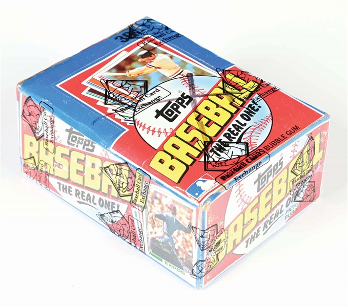 1982 TOPPS BASEBALL WAX BOX