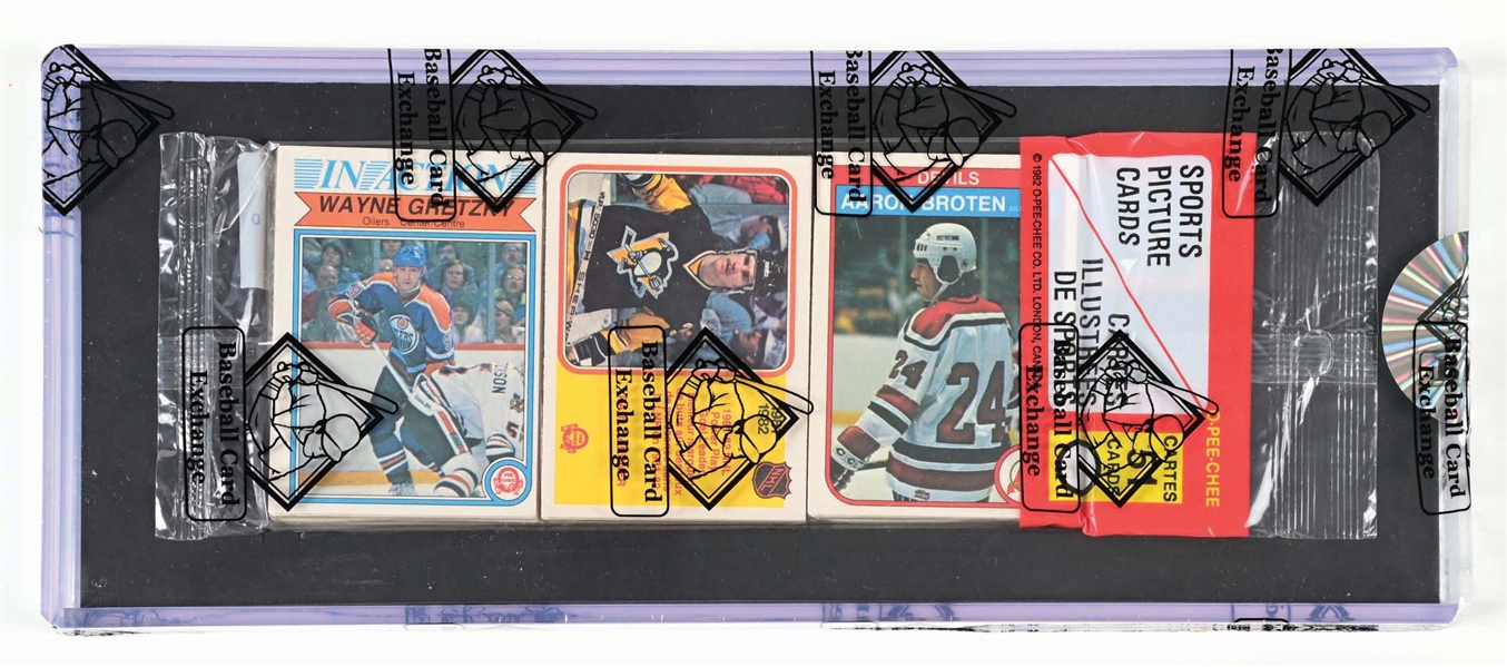 1982 O-PEE-CHEE CO. HOCKEY RACK PACK - GRETZKY