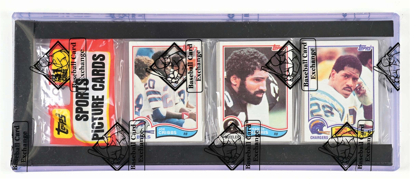 1982 TOPPS FOOTBALL SPORTS PICTURE CARDS PACK _FRANCO HARRIS