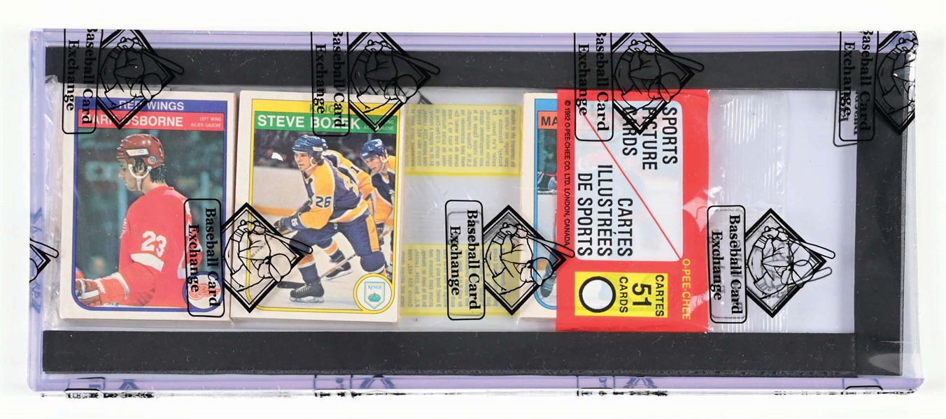 1982 O-PEE-CHEE CO. HOCKEY SPORTS PICTURE CARDS PACK