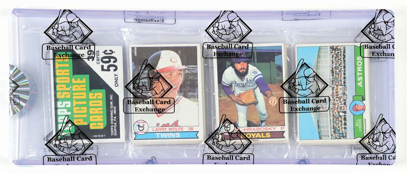 1979 TOPPS BASEBALL RACK PACK