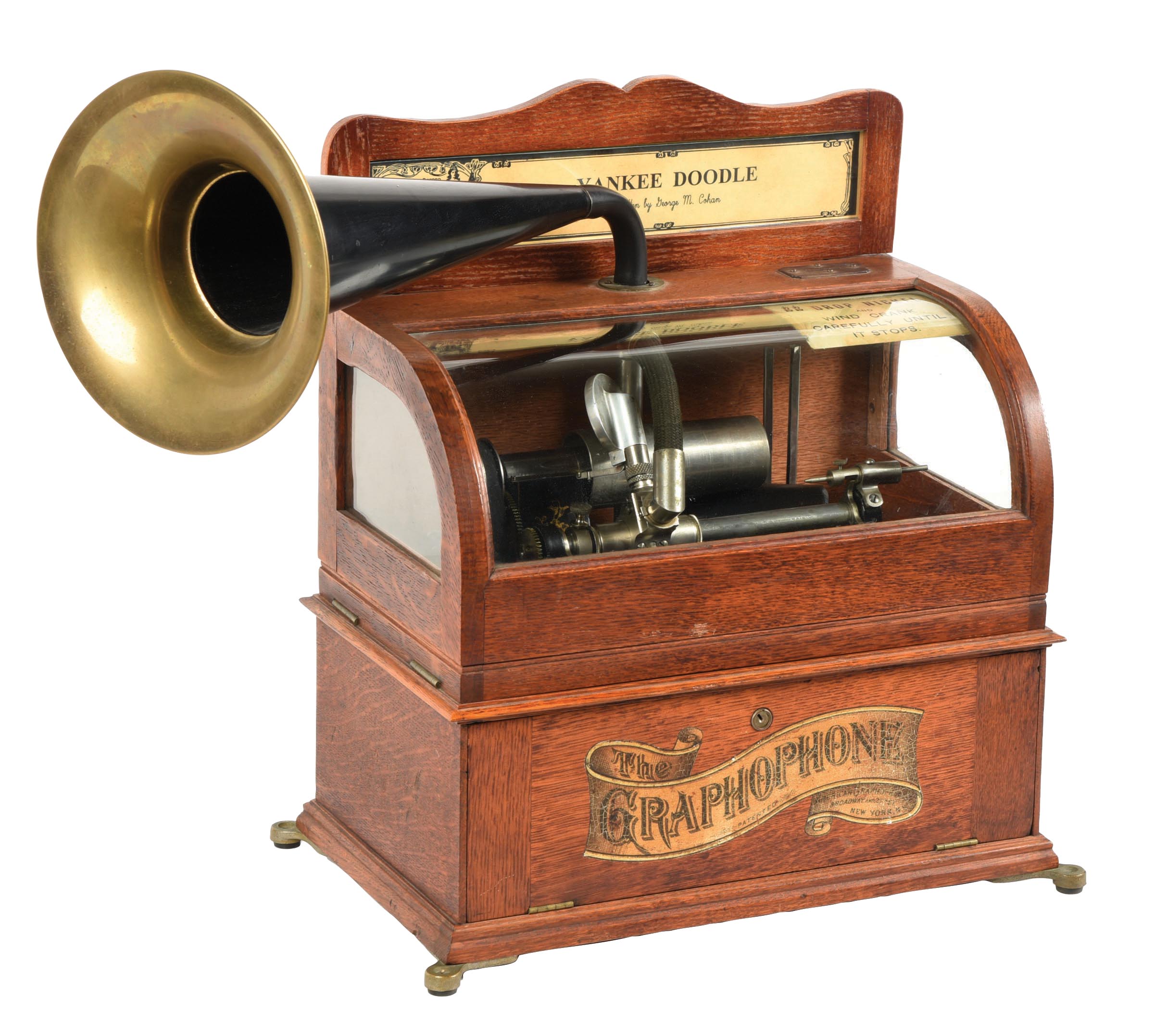 Graphophone Modern Lot Detail - 5¢ COLUMBIA GRAPHOPHONE TYPE AS PHONOGRAPH