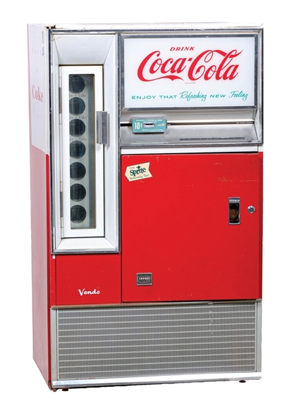 COCA-COLA VENDO H77A VENDING MACHINE