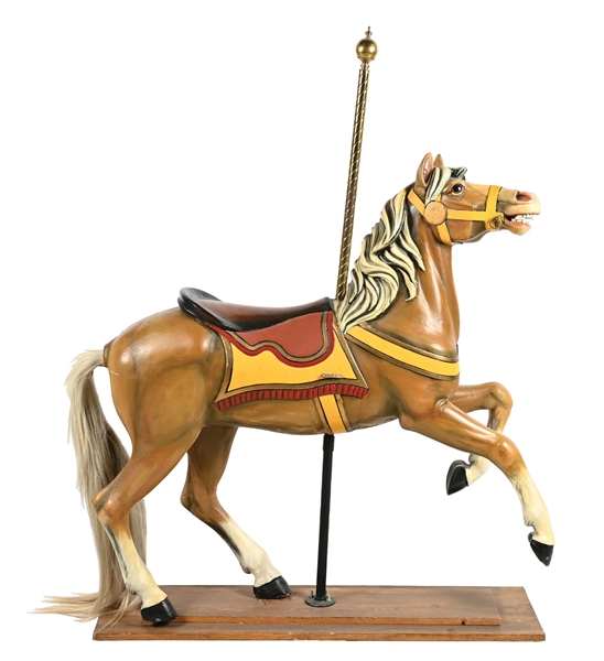 CARVED CAROUSEL HORSE