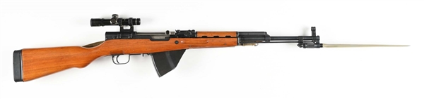 (C) CHINESE ARSENAL 306 TYPE 56 SKS SEMI-AUTOMATIC RIFLE.