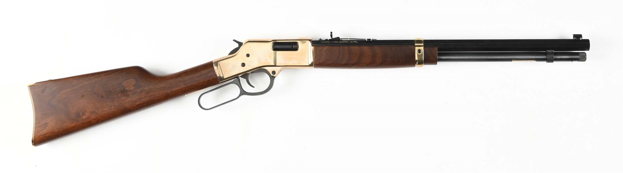 (M) HENRY GOLDEN BOY LEVER ACTION CARBINE IN .44 MAGNUM.