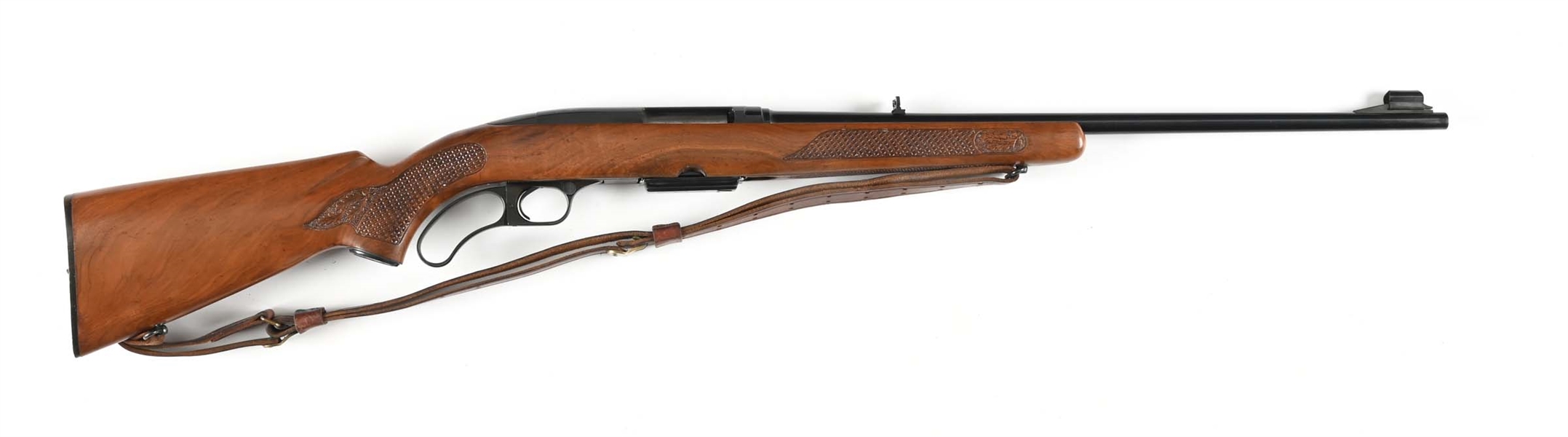 (C) WINCHESTER MODEL 88 LEVER ACTION RIFLE IN .243 WINCHESTER.