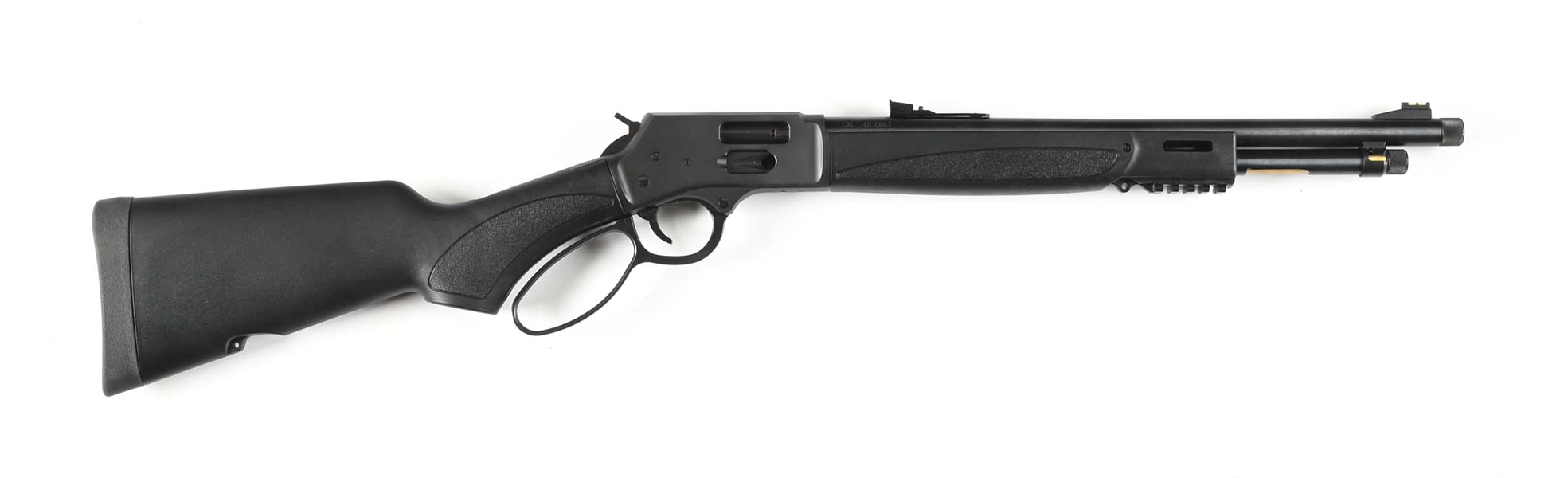 (M) HENRY REPEATING ARMS X MODEL LEVER ACTION RIFLE IN .45 COLT.