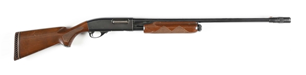 (C) EARLY REMINGTON MODEL 870 WINGMASTER SLIDE ACTION 16 GAUGE SHOTGUN.