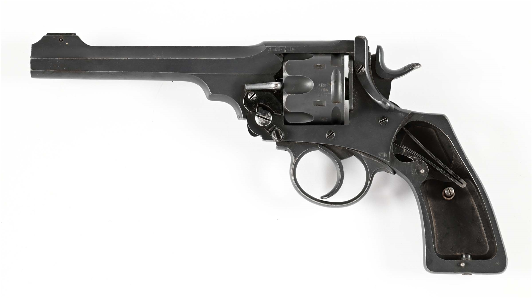 (C) ENFIELD MK VI DOUBLE ACTION REVOLVER.