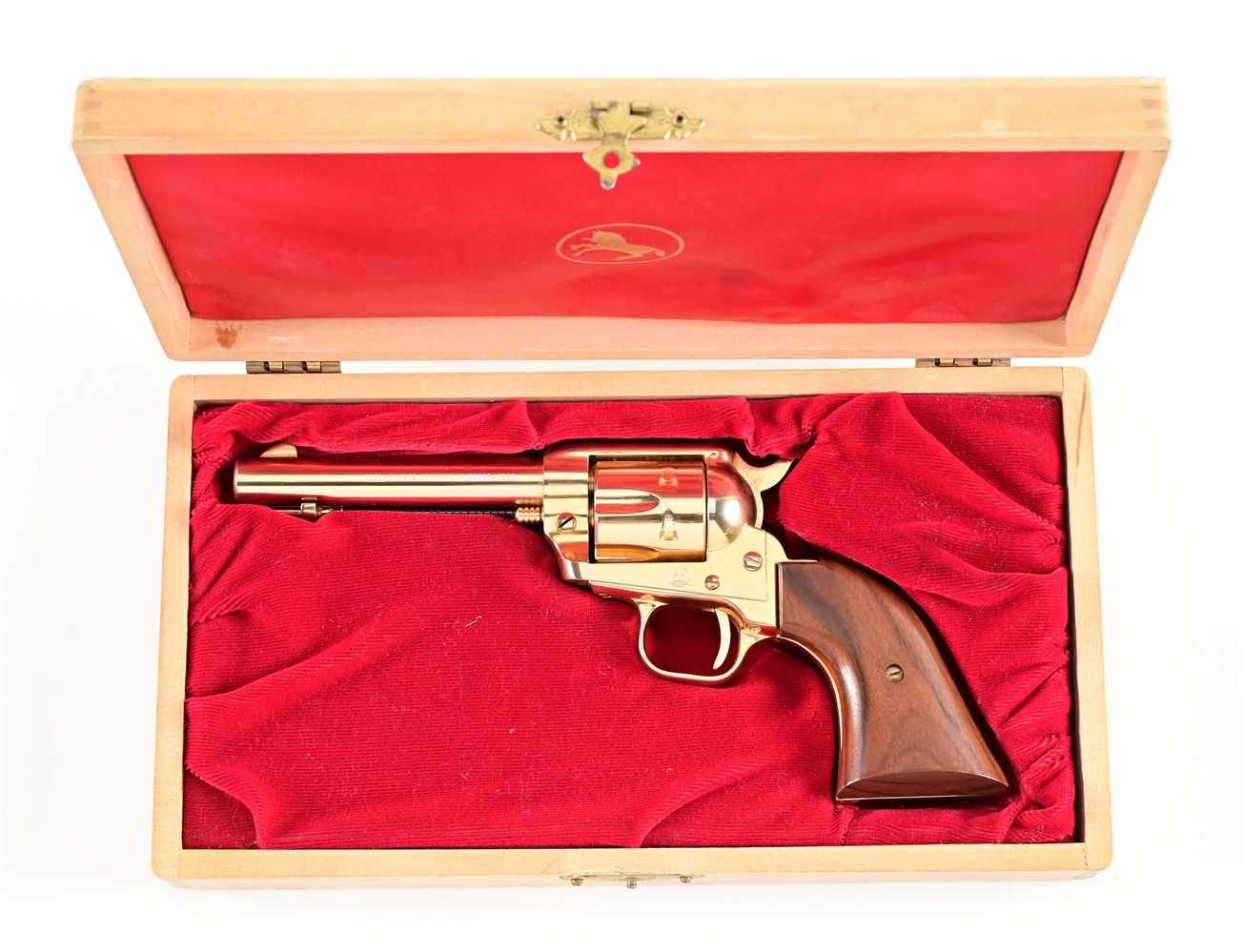 (C) COLT FRONTIER SCOUT KANSAS CENTENNIAL SINGLE ACTION REVOLVER WITH DISPLAY CASE