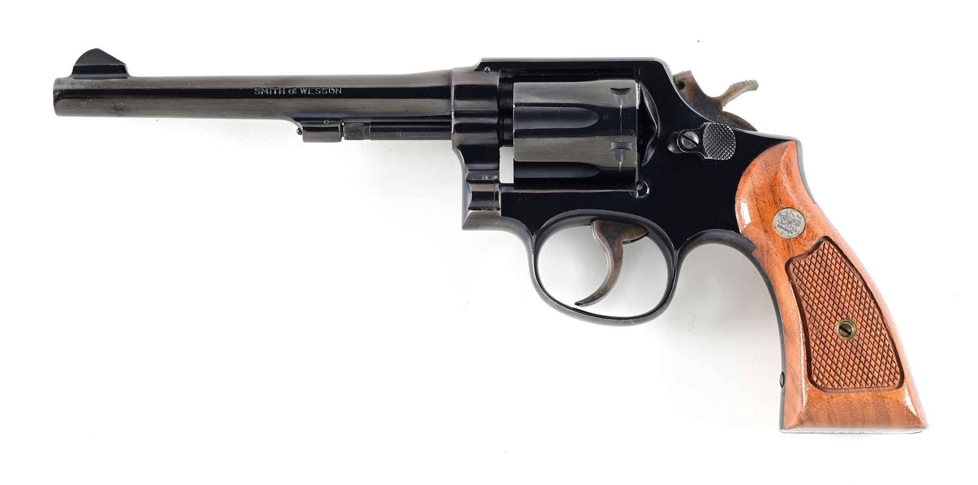 (M) SMITH & WESSON MODEL 10-5 DOUBLE ACTION REVOLVER.