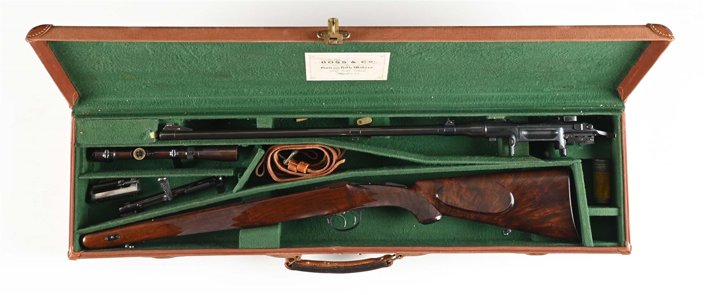 (C) MANNLICHER SCHOENAUER BOLT ACTION RIFLE IN 6.5MM, IN AN ASSOCIATED BOSS CASE..