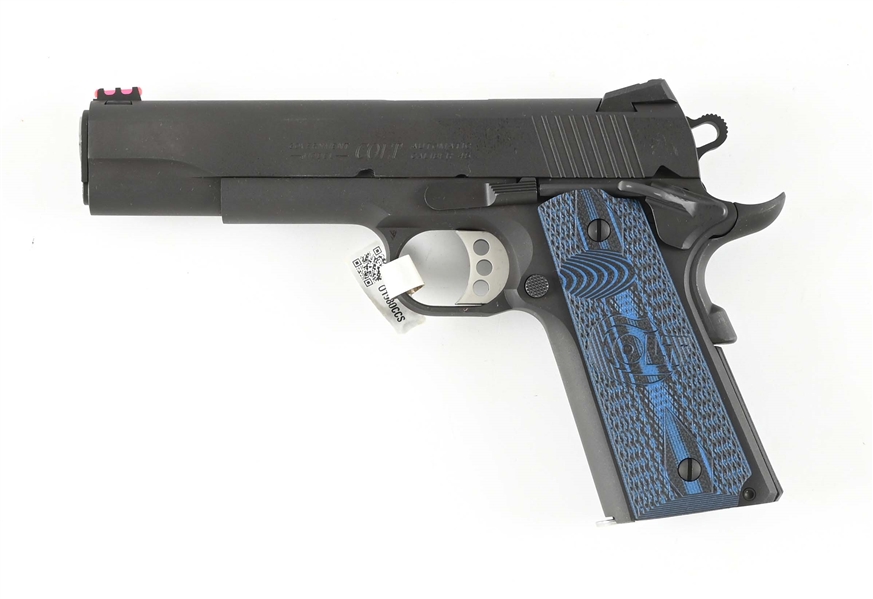 (M) COLT COMEPTITON SERIES 1911A1 .45 ACP SEMI-AUTOMATIC PISTOL IN CASE.