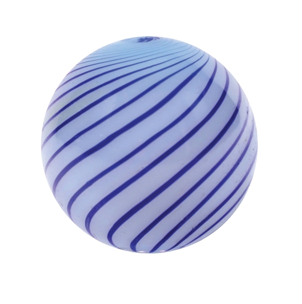 LARGE BLUE & WHITE CLAMBROTH MARBLE