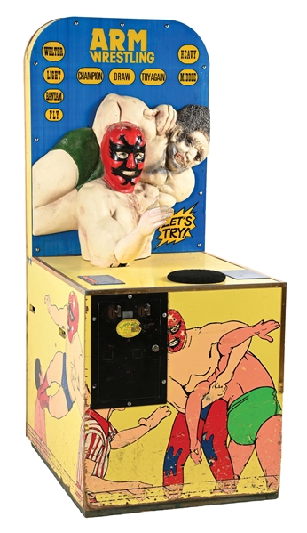 25¢ ARM WRESTING ARCADE GAME