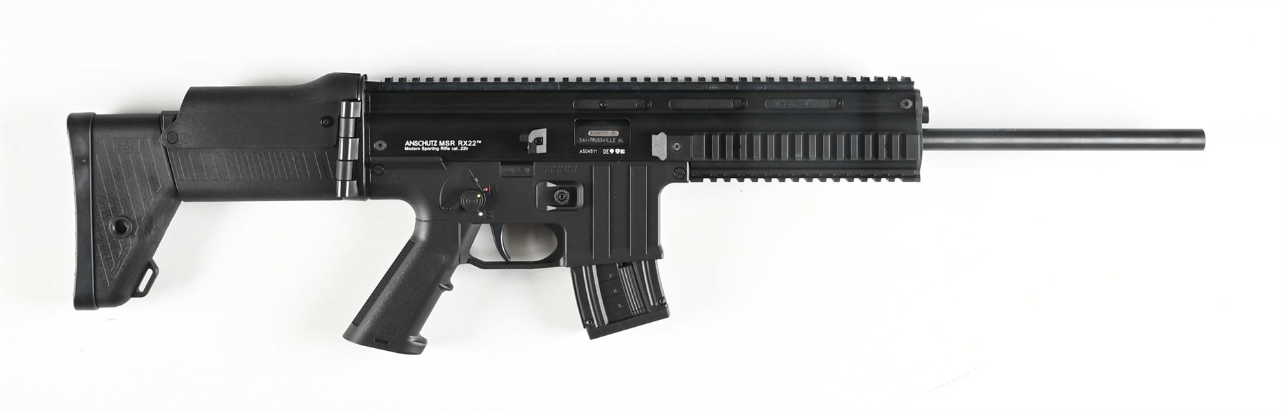 (M) ANSCHUTZ MSR RX22 "BLACKHAWK" SEMI-AUTOMATIC RIFLE.