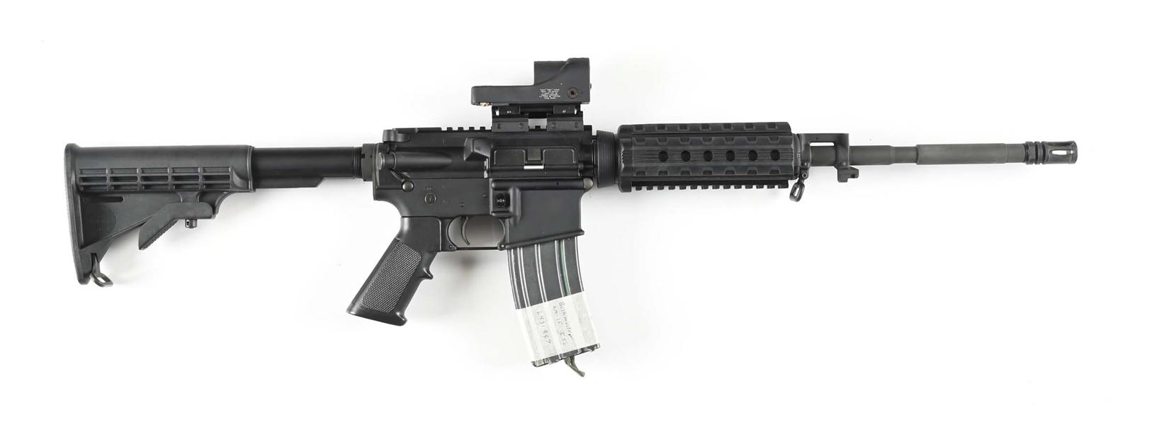 (M) BUSHMASTER XM15- E2S SEMI AUTOMATIC AR15 RIFLE.