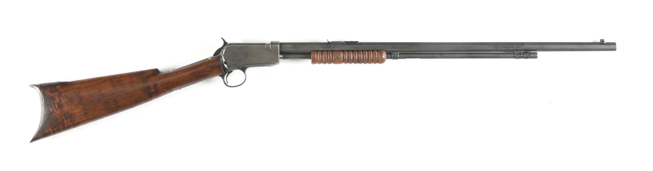 (C) WINCHESTER MODEL 1890 SLIDE ACTION RIFLE (1915).