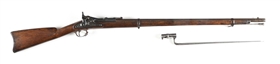 (A) SCARCE EARLY U.S. SPRINGFIELD MODEL 1868 SINGLE SHOT TRAPDOOR RIFLE.