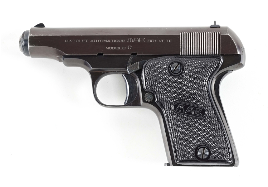 (C) MAB MODEL C SEMI AUTOMATIC PISTOL.