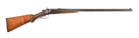 (A) PIEPER MODEL 1881 SIDE BY SIDE CAPE GUN.