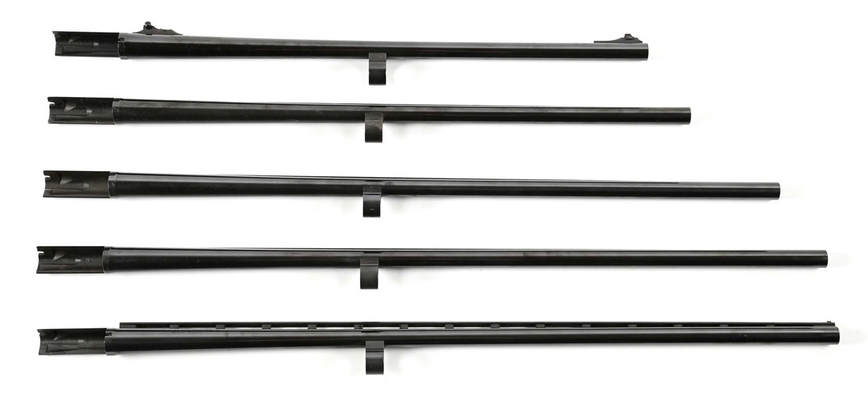 LOT OF 5 BELGIUM BROWNING 12 GAUGE SHOTGUN AUTOMATIC BARRELS