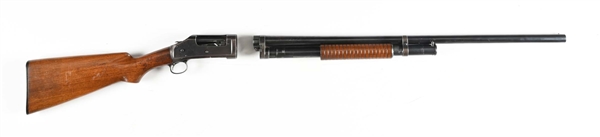 (C) WINCHESTER MODEL 97 SLIDE ACTION SHOTGUN WITH TAKEDOWN CASE.