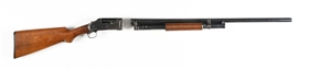 (C) WINCHESTER MODEL 97 SLIDE ACTION SHOTGUN WITH TAKEDOWN CASE.