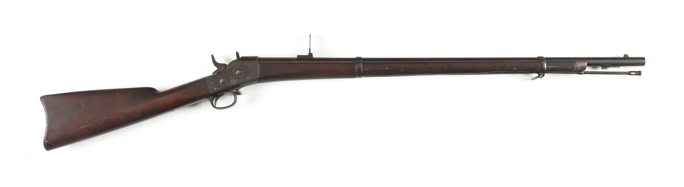 (A) U.S. SPRINGFIELD MODEL 1870 NAVY ROLLING BLOCK RIFLE.