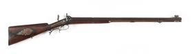 (A) NELSON LEWIS SIDE BY SIDE PERCUSSION CAPE GUN.