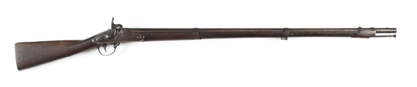 (A) W. EVANS PERCUSSION CONVERTED MODEL 1816 CONTRACT MUSKET.