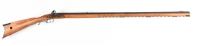 (A) DIXE GUN WORKS FLINTLOCK KENTUCKY RIFLE.