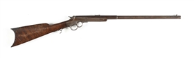 (A) TWO TRIGGER FRANK WESSON SINGLE SHOT RIFLE IN .32 LONG RF.