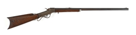 (A) BALLARD PATTERN BALL & WILLIAMS SINGLE SHOT RIFLE 