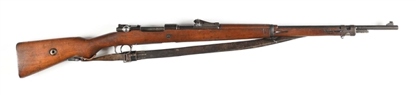 (C) WWI MAUSER GEWEHR 98 BOLT ACTION RIFLE.